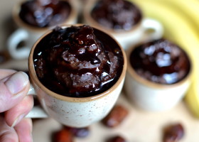 Gorący krem czekoladowy z kaszy gryczanej