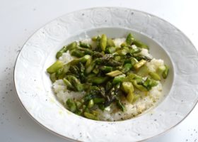Risotto ze szparagami